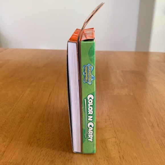 ✋SpongeBob Squarepants Color-N-Carry Activity Traveler New, but No Markers - Picture 2 of 14